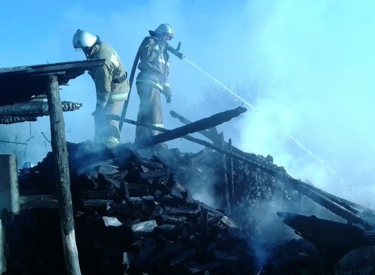 Пожар в Калачеевском районе