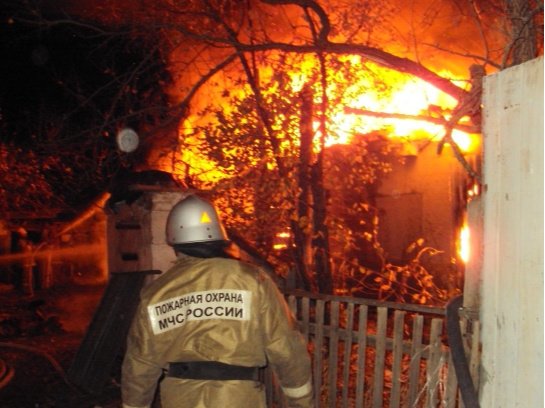 Пожар в Калачеевском районе