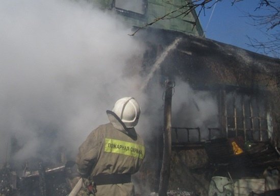 Пожар в Калачеевском районе